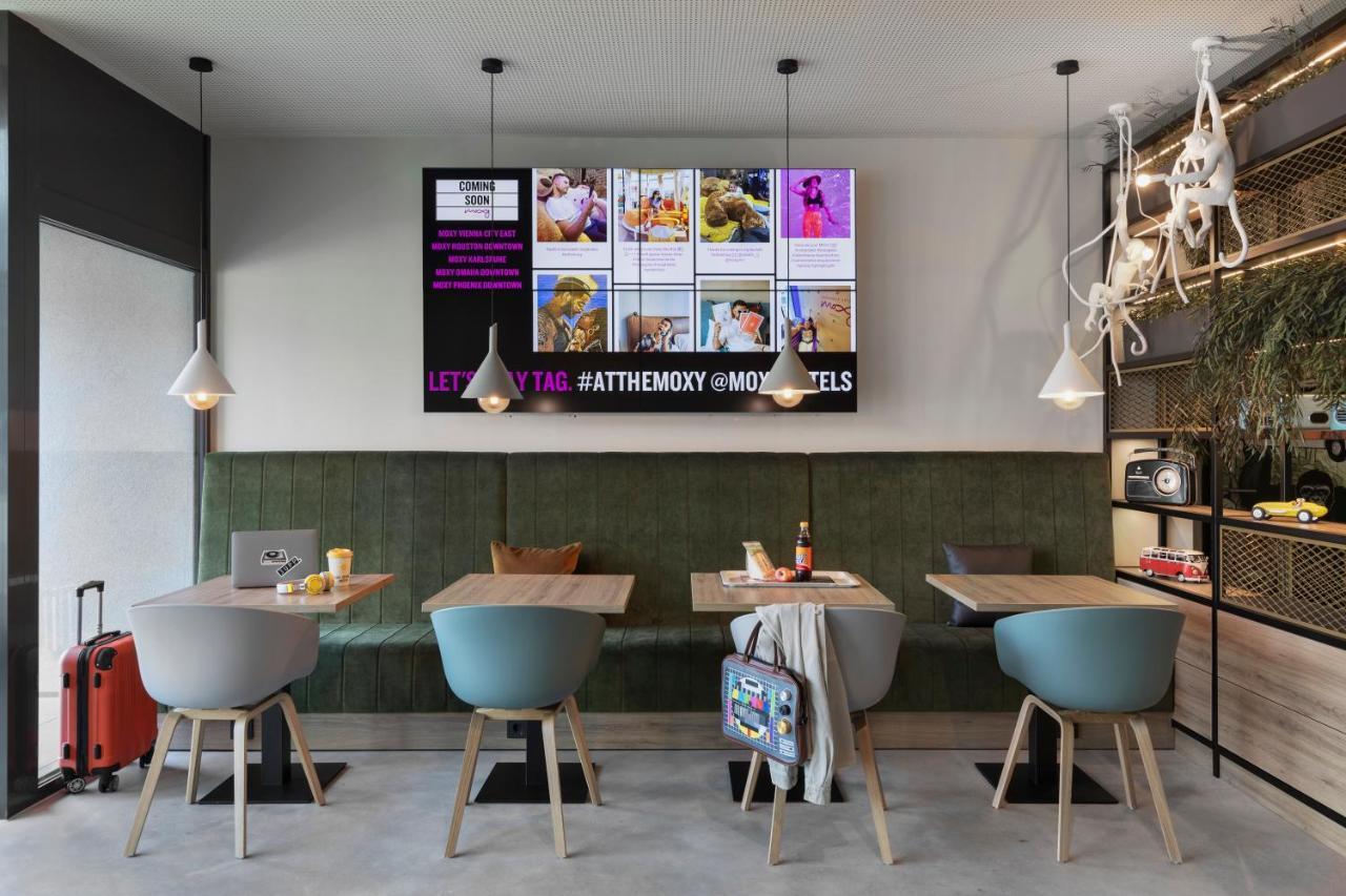 Moxy Vienna City East Buitenkant foto