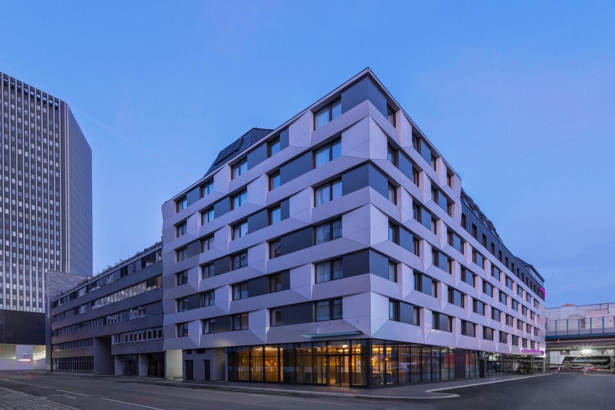 Moxy Vienna City East Buitenkant foto