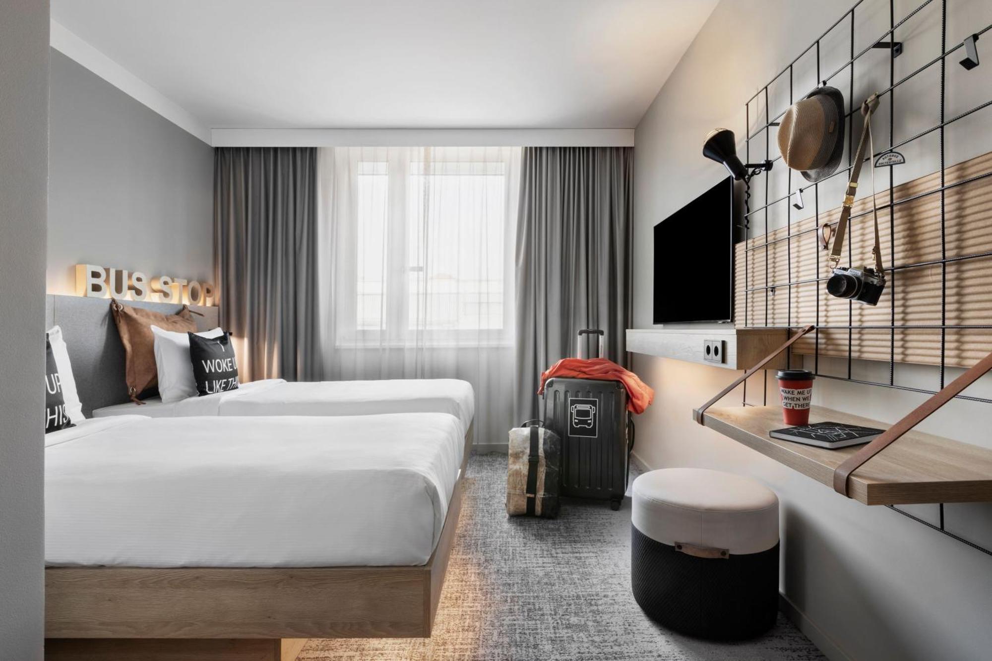 Moxy Vienna City East Buitenkant foto