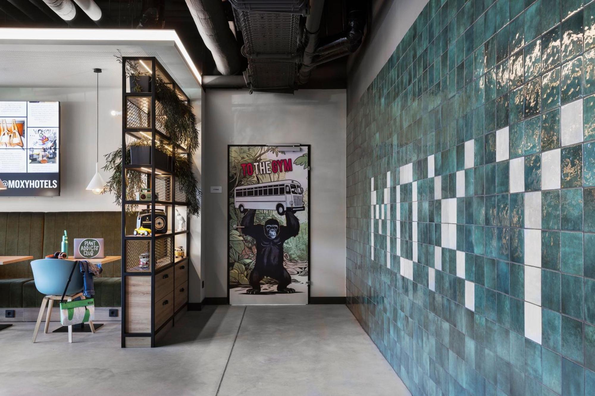 Moxy Vienna City East Buitenkant foto