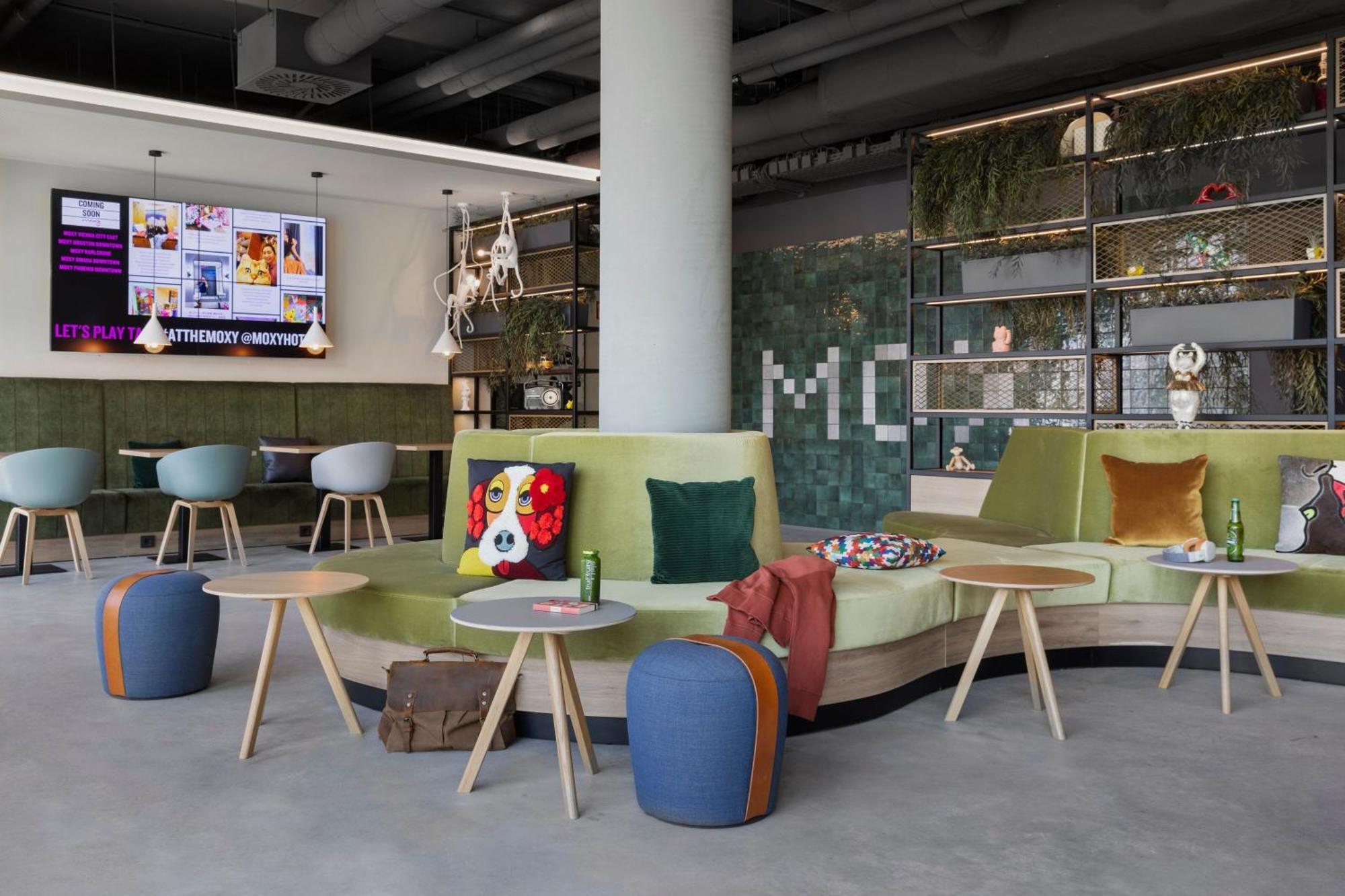 Moxy Vienna City East Buitenkant foto
