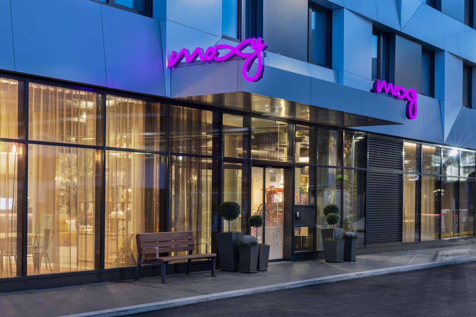 Moxy Vienna City East Buitenkant foto