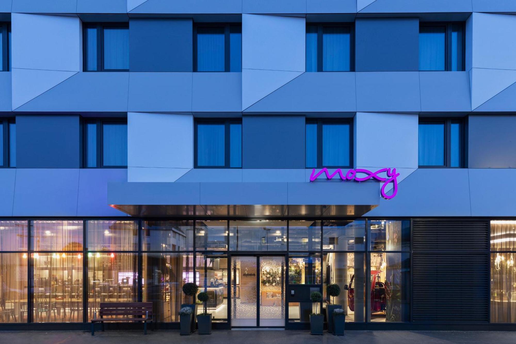 Moxy Vienna City East Buitenkant foto
