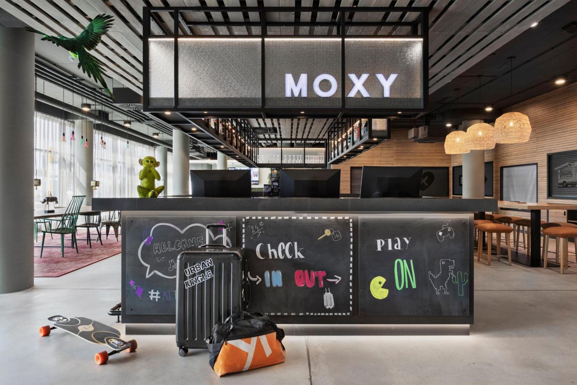 Moxy Vienna City East Buitenkant foto