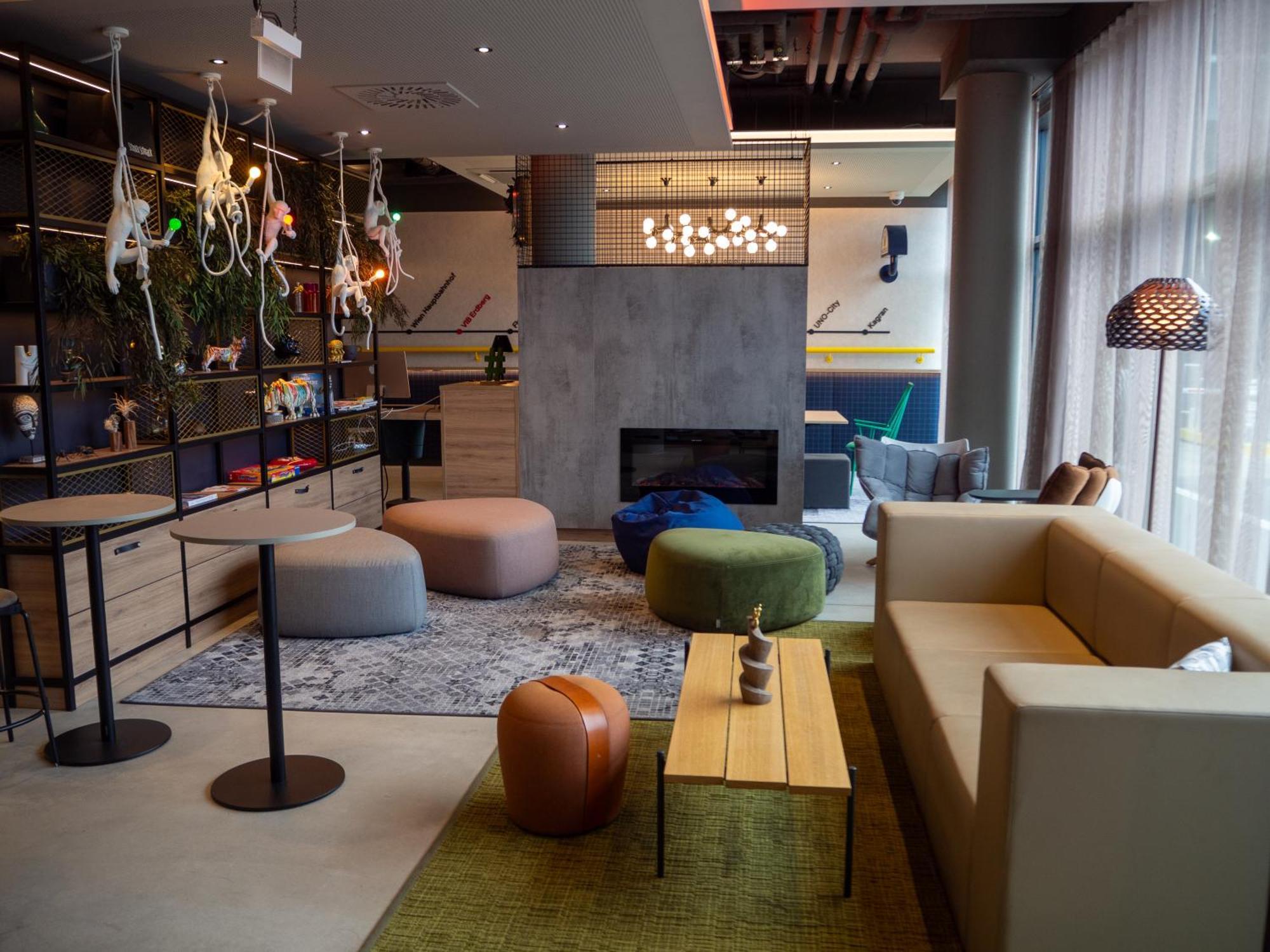 Moxy Vienna City East Buitenkant foto